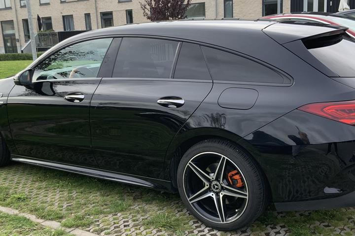 Sort Mercedes CLA fra 2020