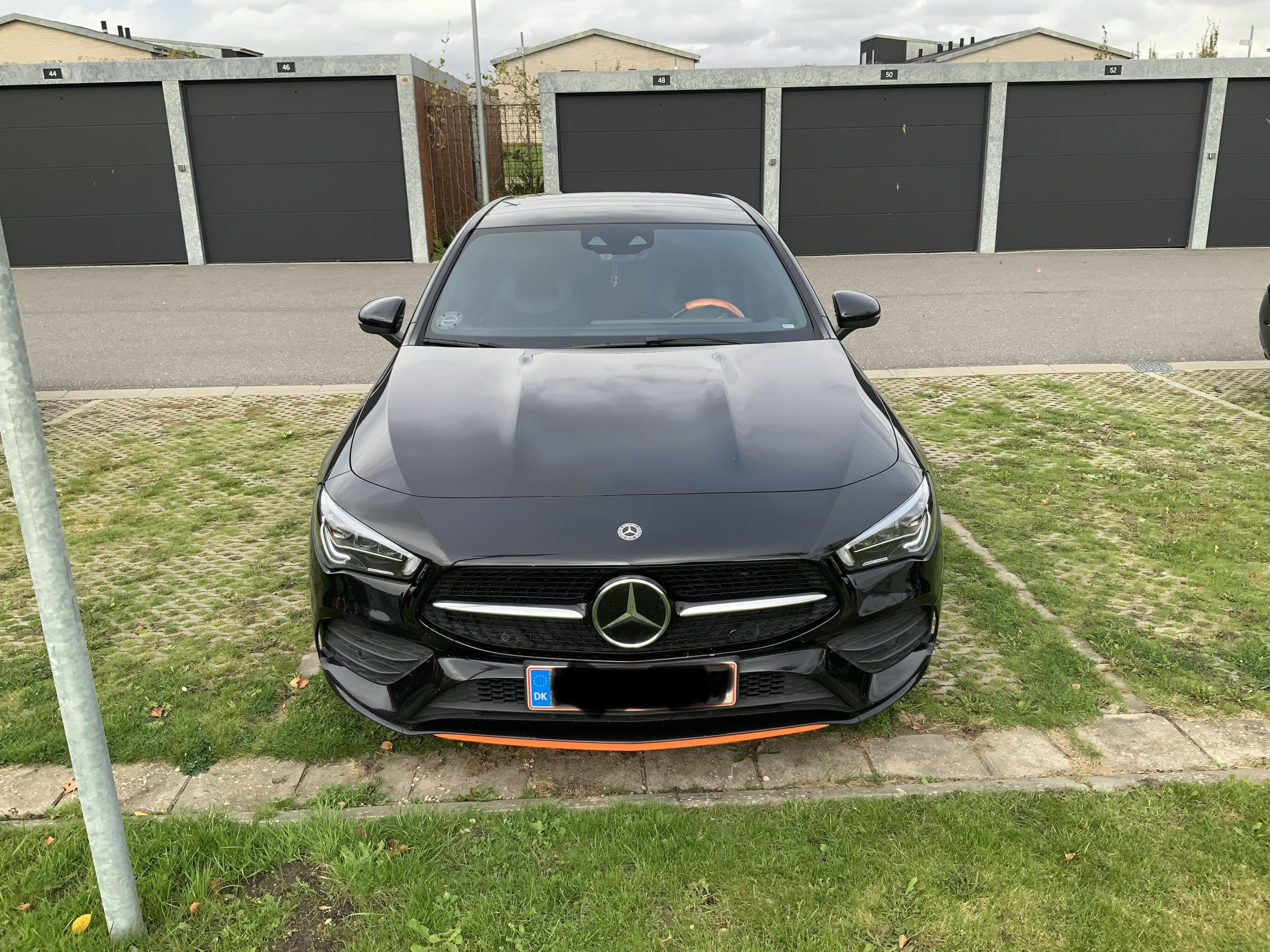 Sort Mercedes CLA fra 2020