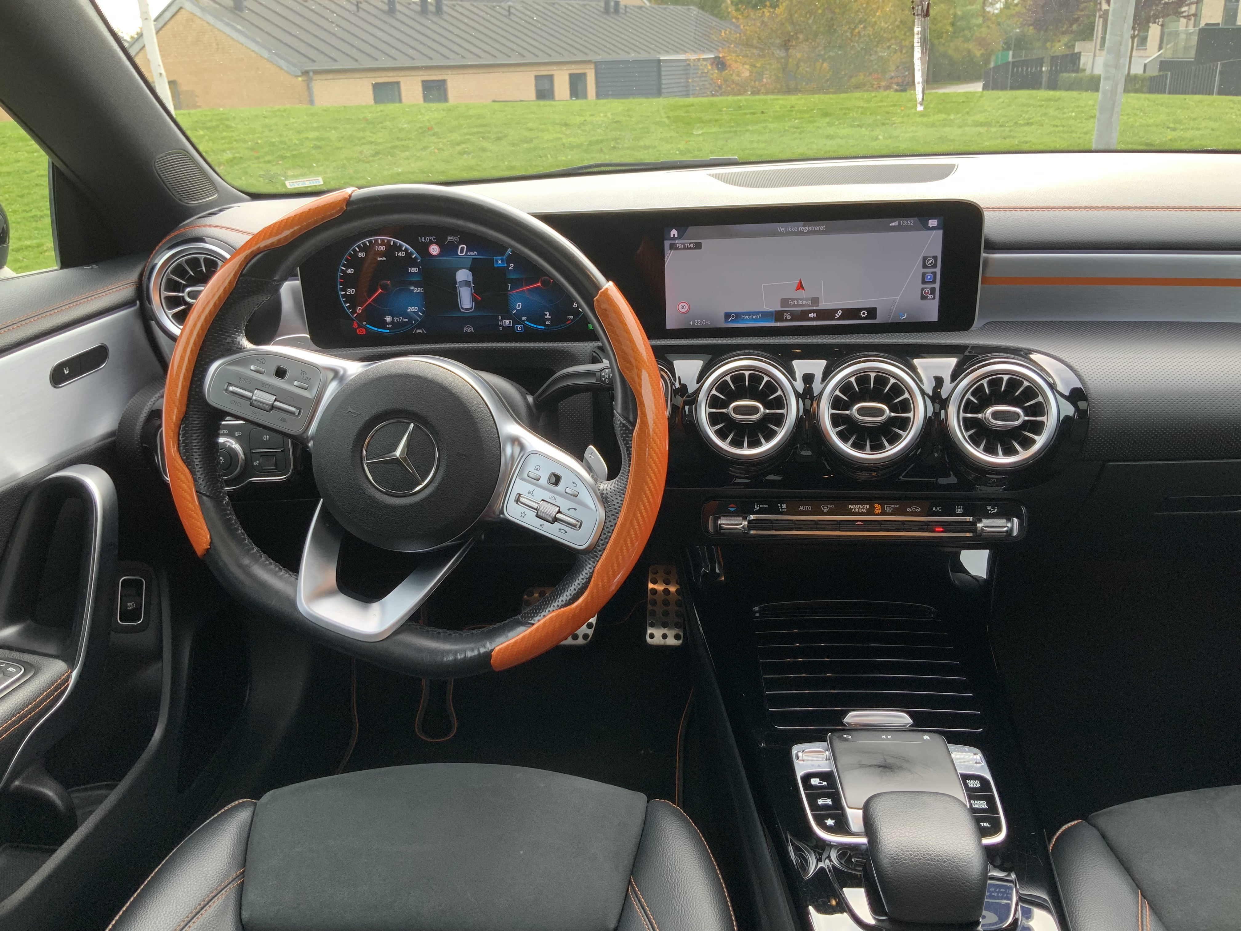 Sort Mercedes CLA fra 2020