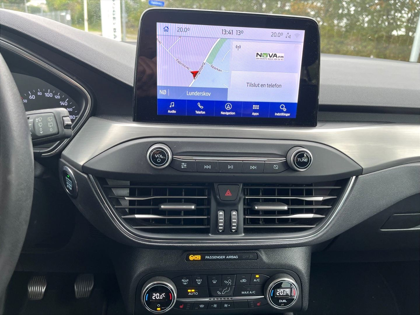 Sort Ford Focus fra 2021