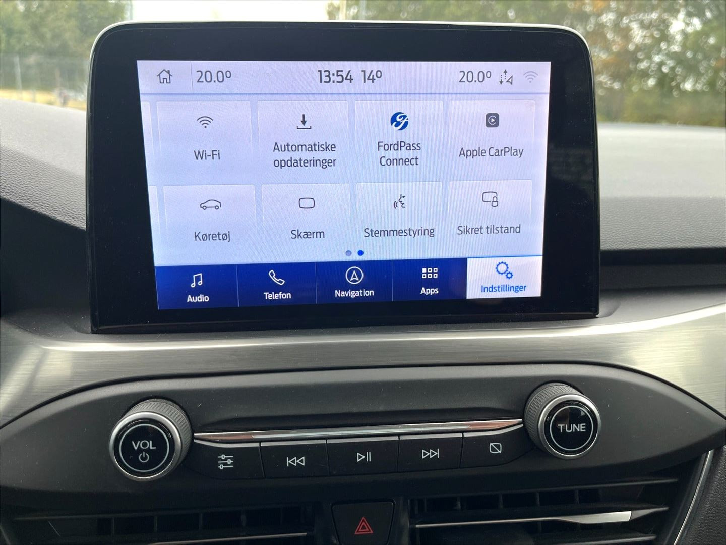 Sort Ford Focus fra 2021