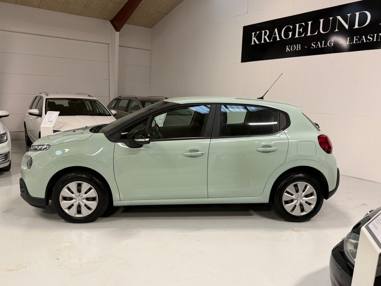 Grøn Citroën C3 fra 2017