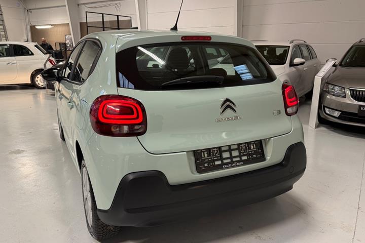Grøn Citroën C3 fra 2017