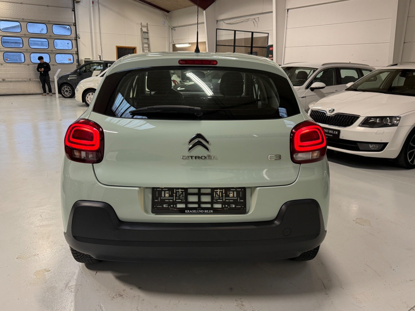 Grøn Citroën C3 fra 2017