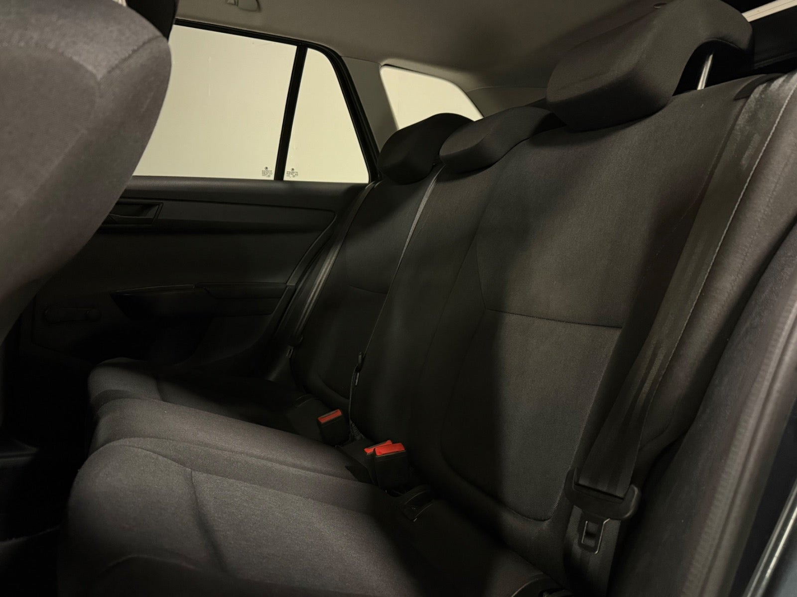 Grøn Skoda Fabia fra 2017