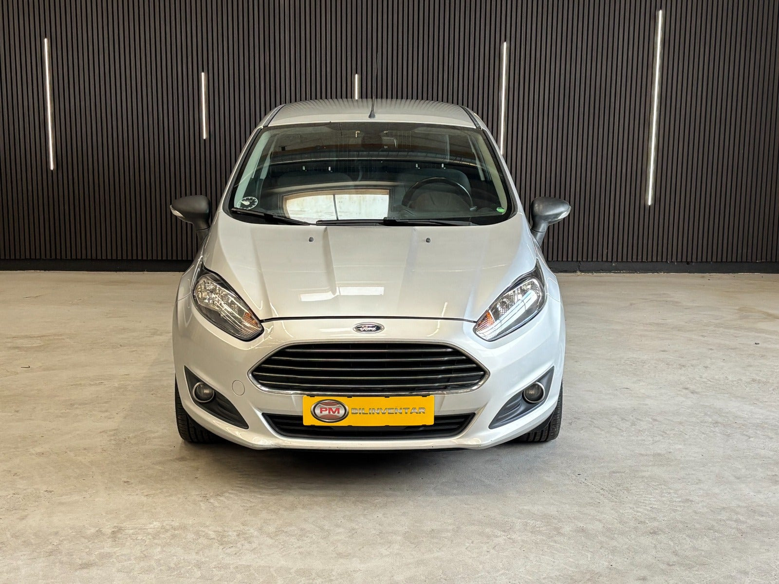 Grøn Ford Fiesta fra 2015