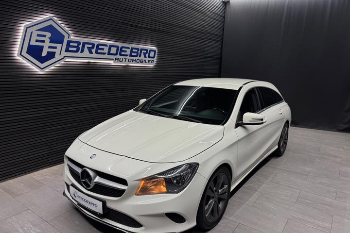 Hvid Mercedes CLA200 d fra 2016
