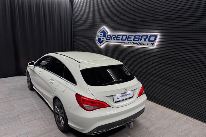Hvid Mercedes CLA200 d fra 2016