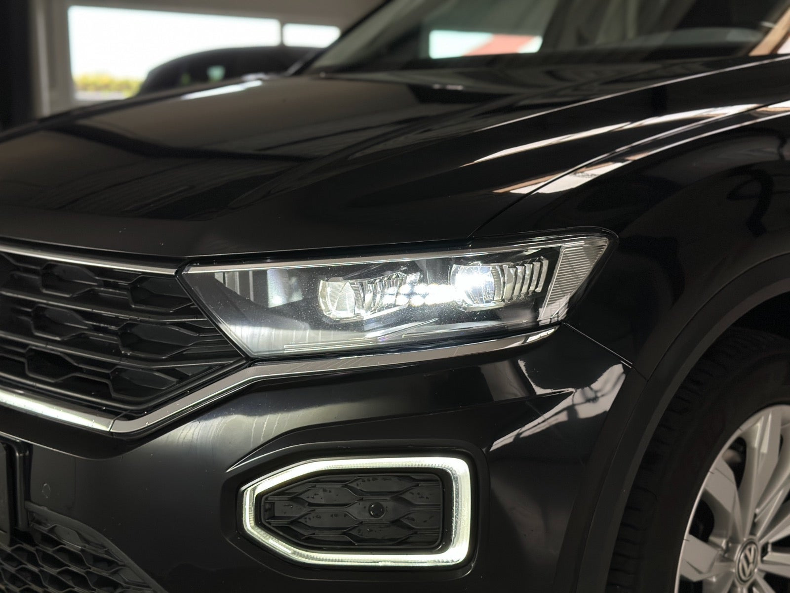 Sort VW T-Roc fra 2018