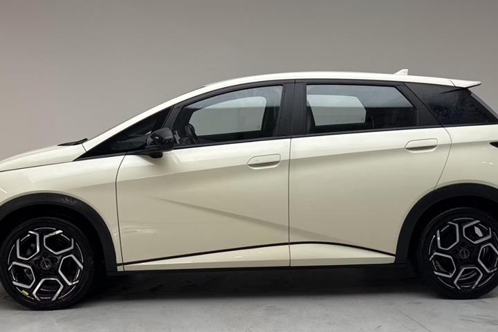 Beige BYD Dolphin fra 2024