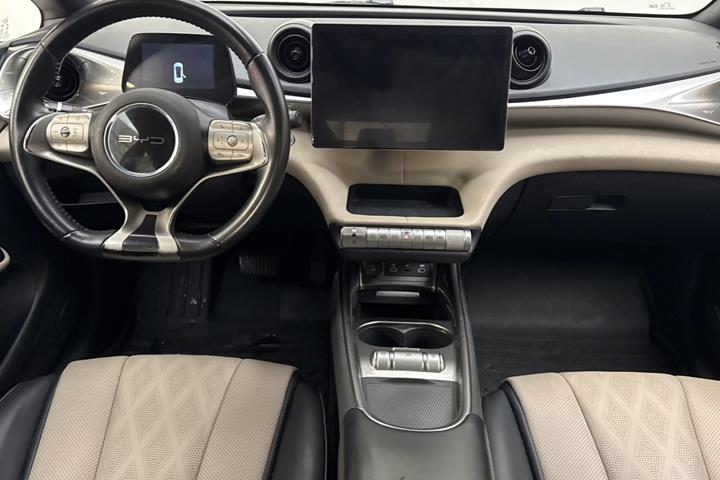 Beige BYD Dolphin fra 2024