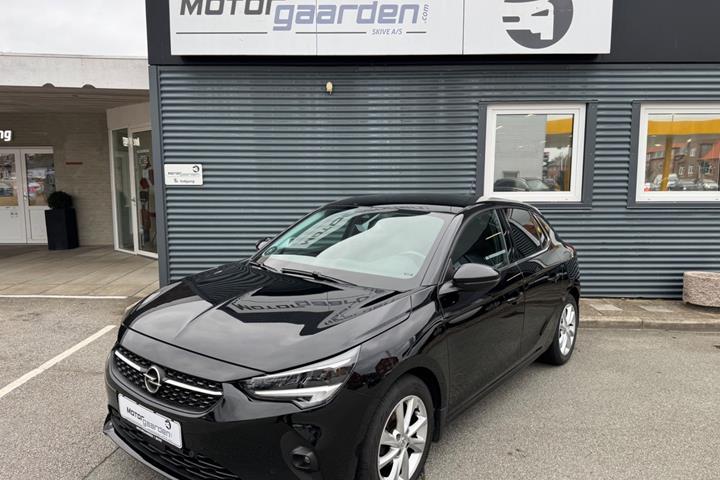 Sort Opel Corsa fra 2021