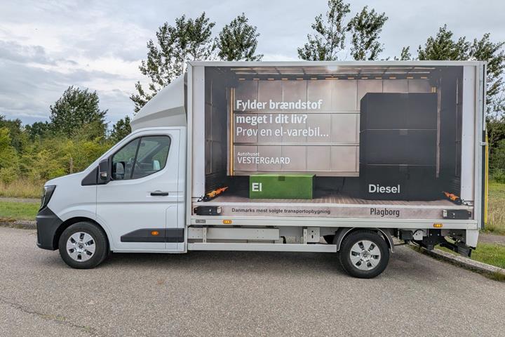 Hvid Renault Master V T40 fra 2026