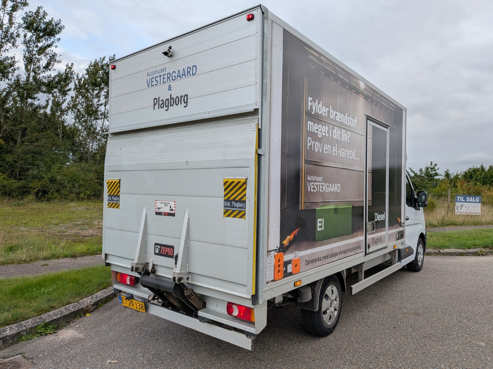 Hvid Renault Master V T40 fra 2026