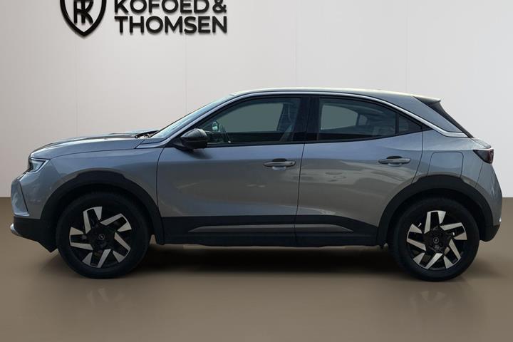 Grå Opel Mokka-e fra 2024