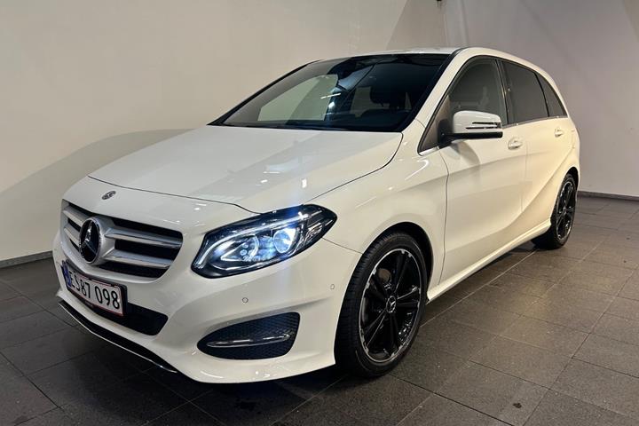Hvid Mercedes B200 fra 2018