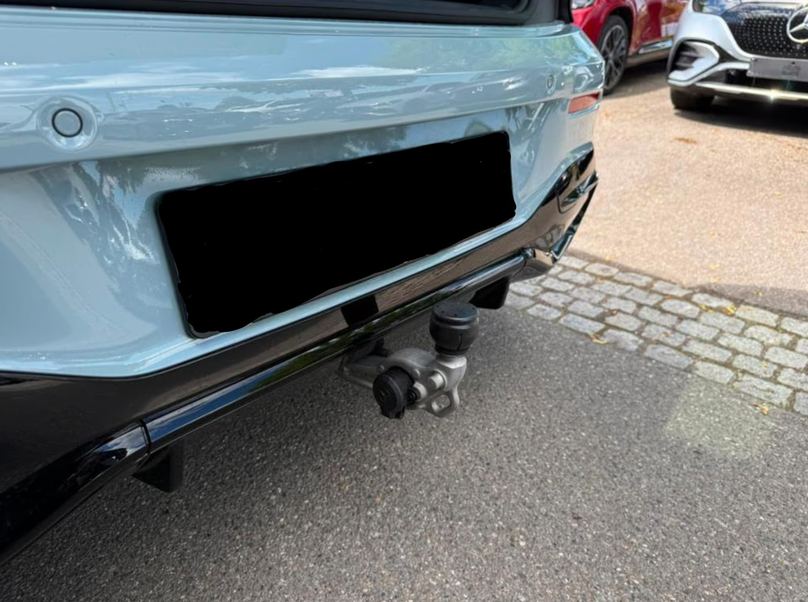 Blå Mercedes GLB250+ fra 2026