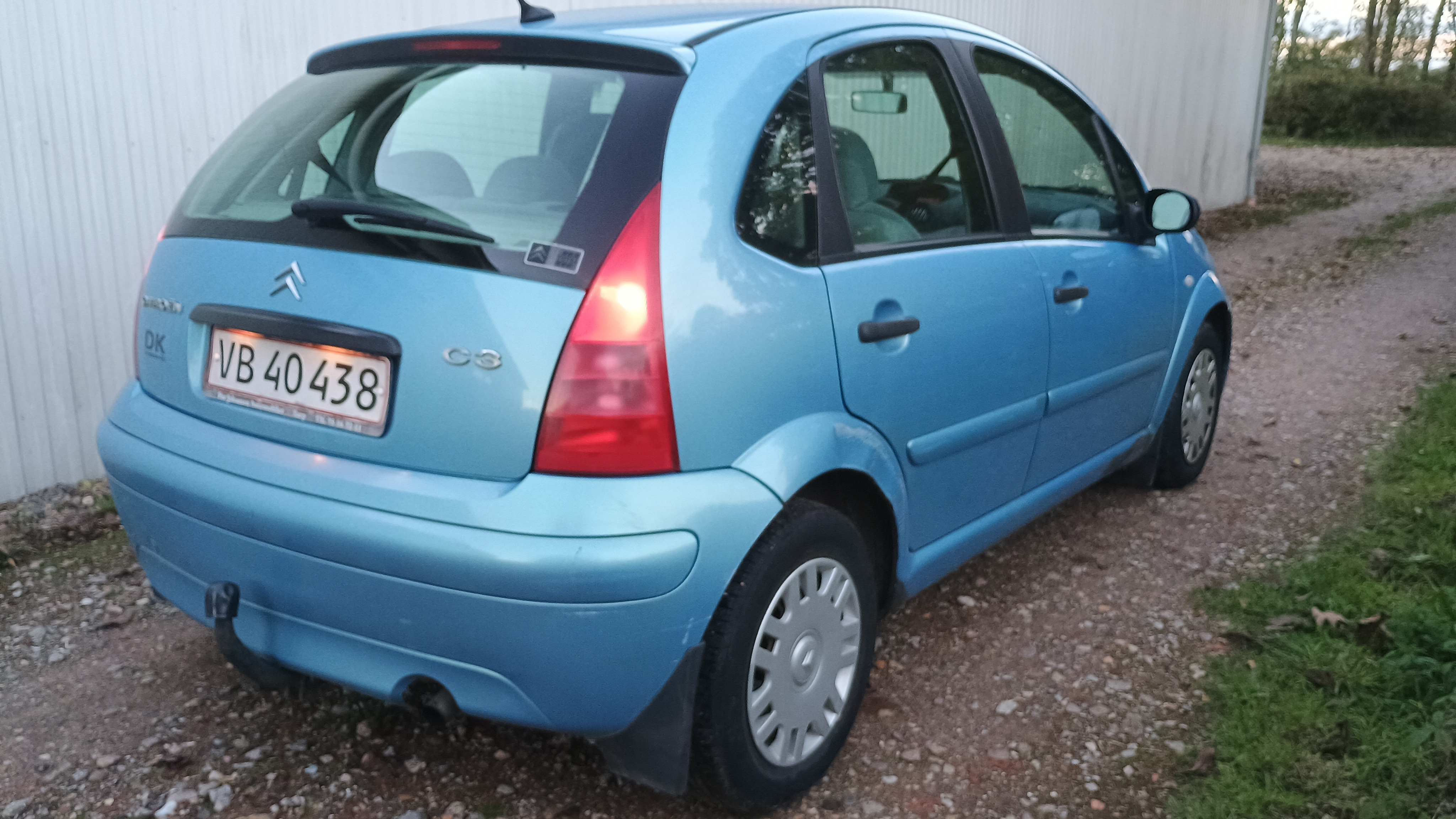 Blå Citroën C1 fra 2002