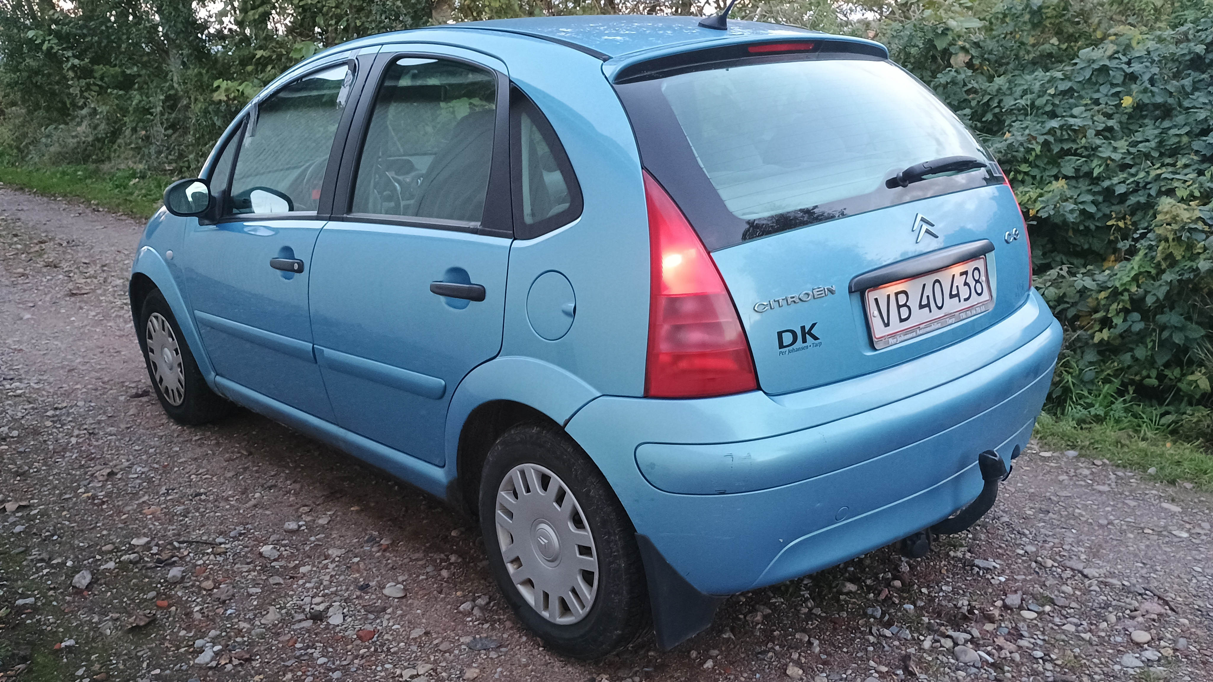 Blå Citroën C1 fra 2002