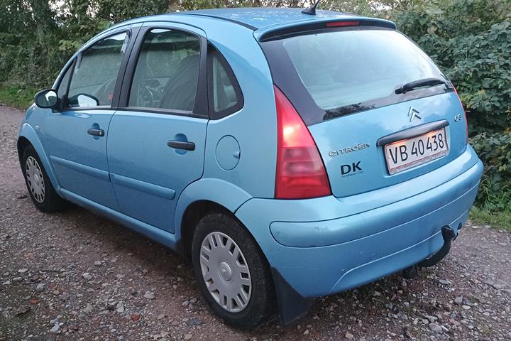 Blå Citroën C1 fra 2002