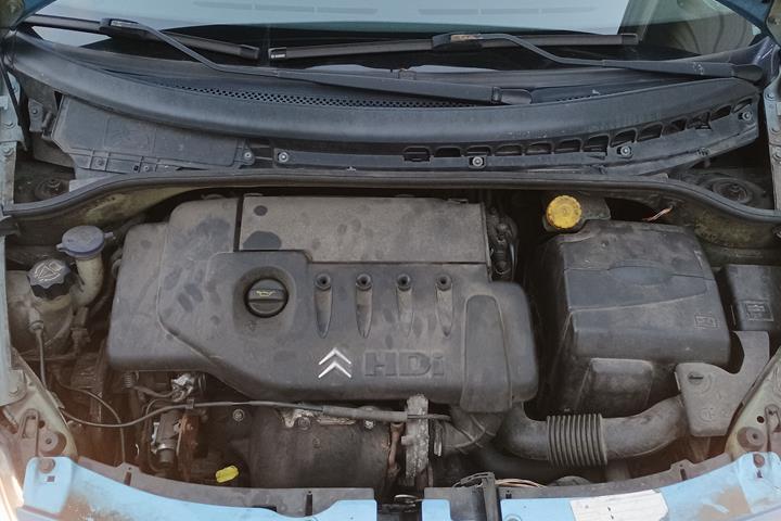 Blå Citroën C1 fra 2002