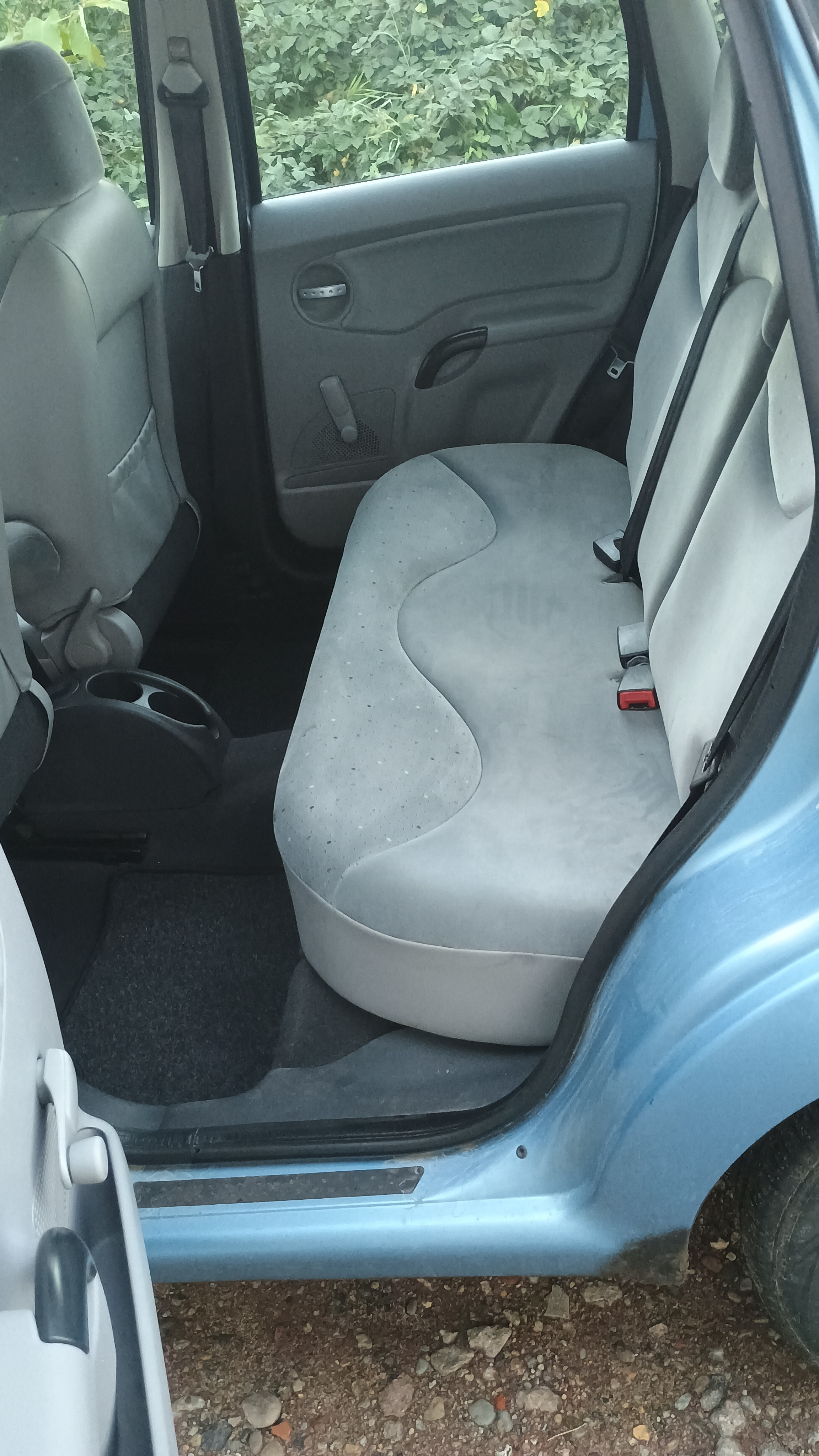 Blå Citroën C1 fra 2002