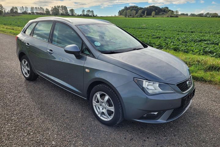 Grå Seat Ibiza fra 2014