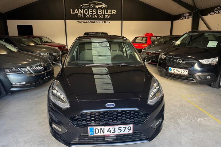 Sort Ford Fiesta fra 2021
