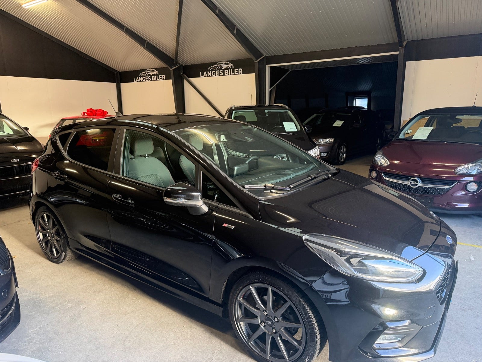 Sort Ford Fiesta fra 2021