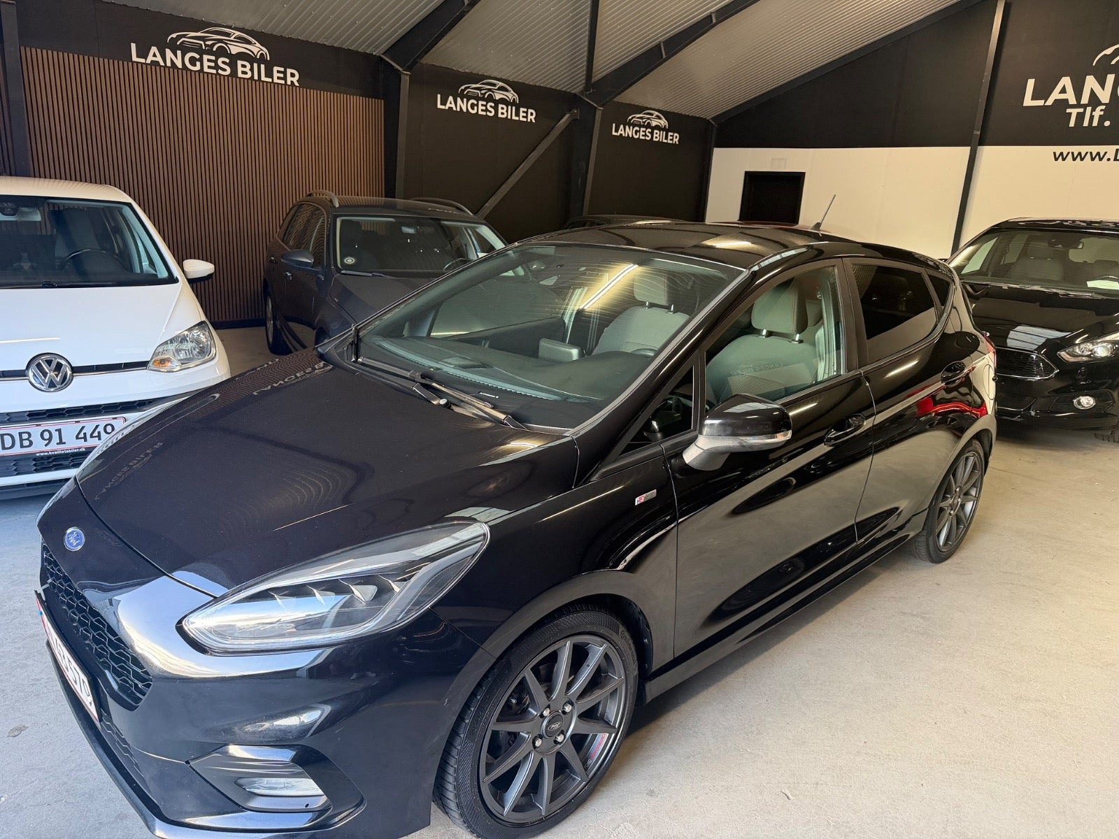 Sort Ford Fiesta fra 2021