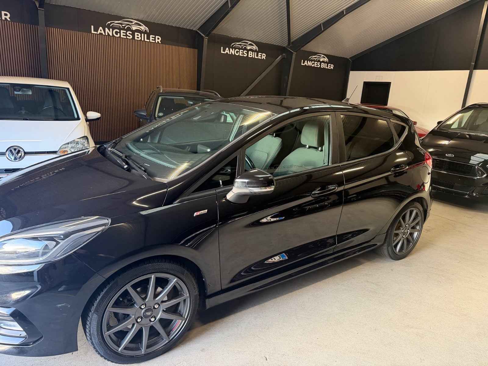 Sort Ford Fiesta fra 2021