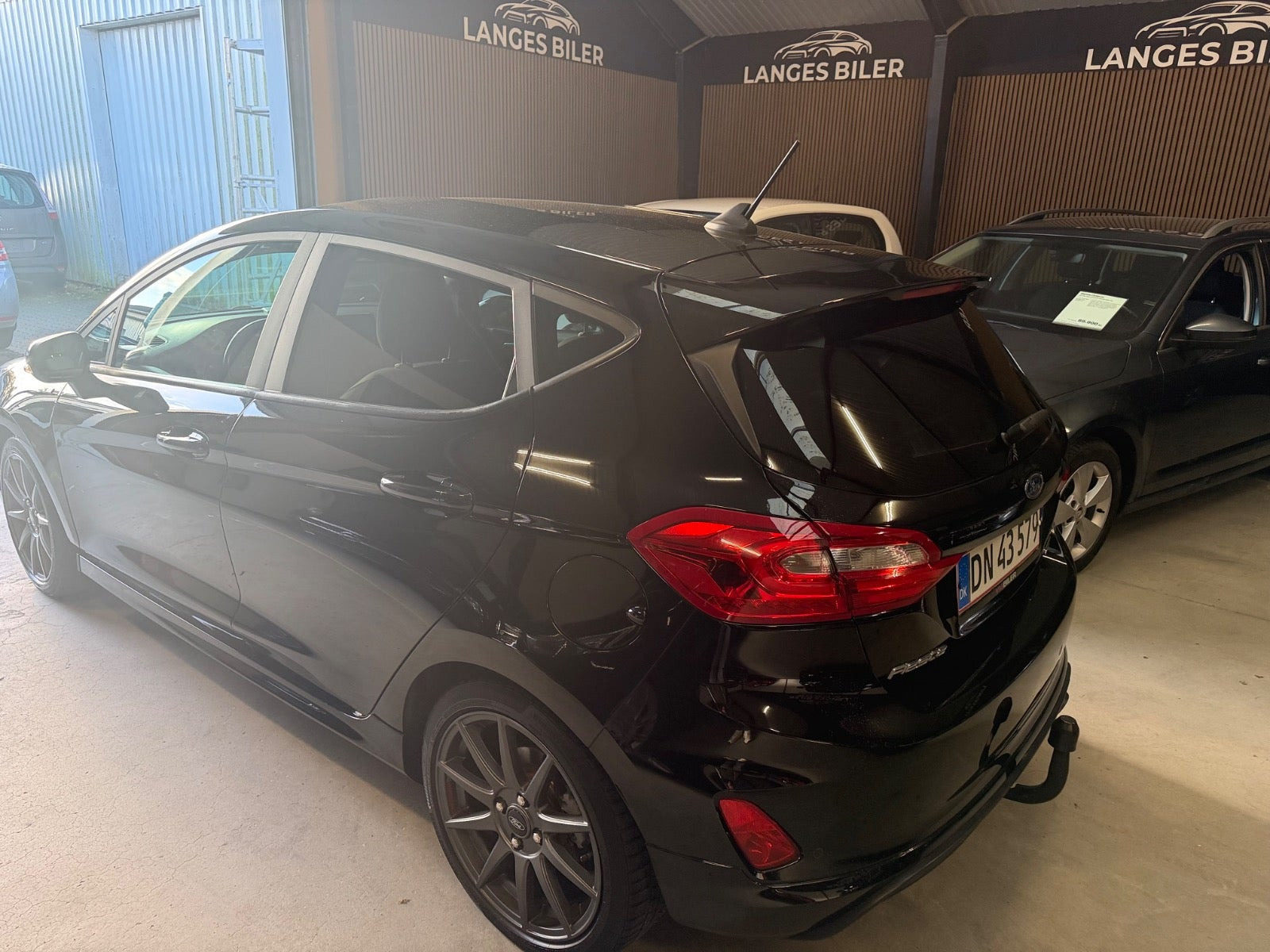 Sort Ford Fiesta fra 2021