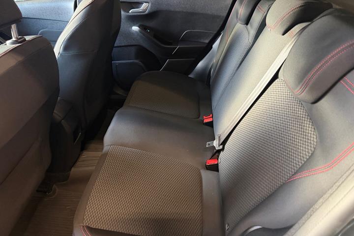 Sort Ford Fiesta fra 2021