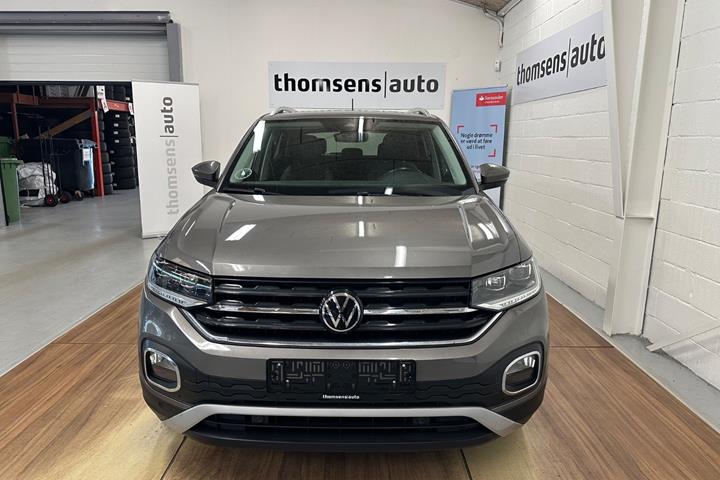Grå VW T-Cross fra 2021