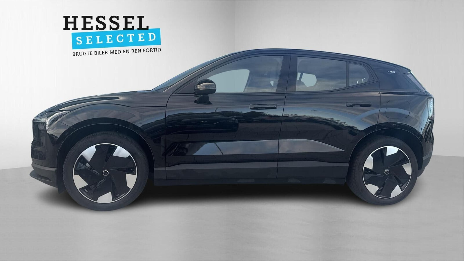 Sort Volvo EX30 fra 2024