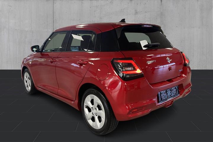 Rød Suzuki Swift fra 2024