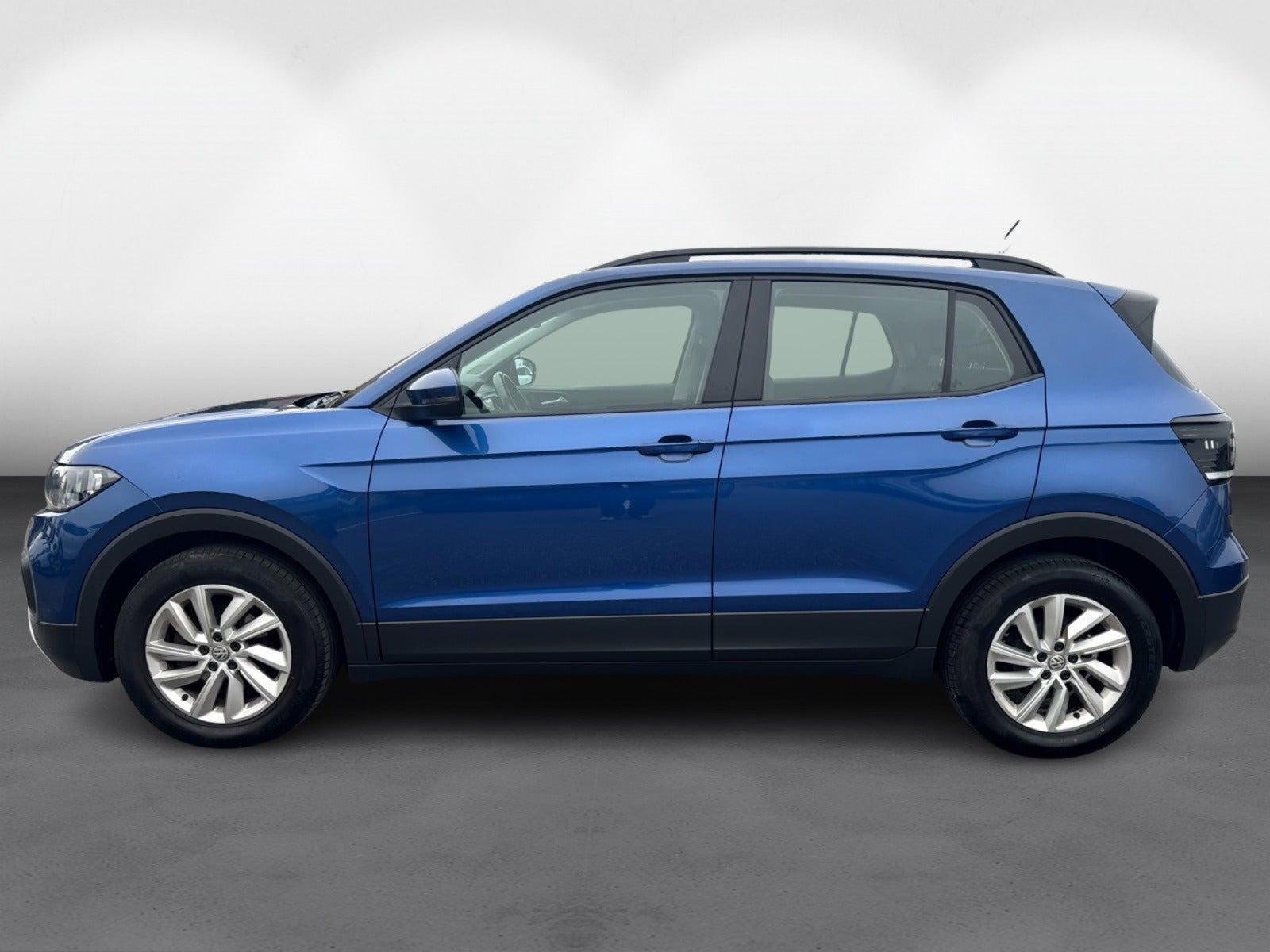 Blå VW T-Cross fra 2019