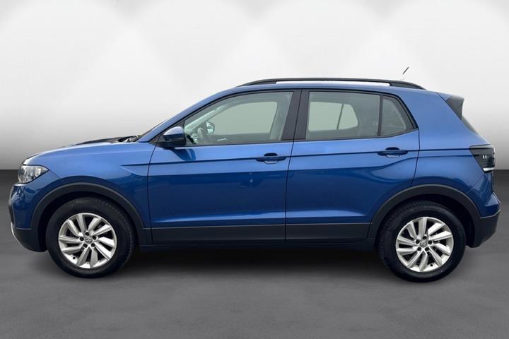 Blå VW T-Cross fra 2019
