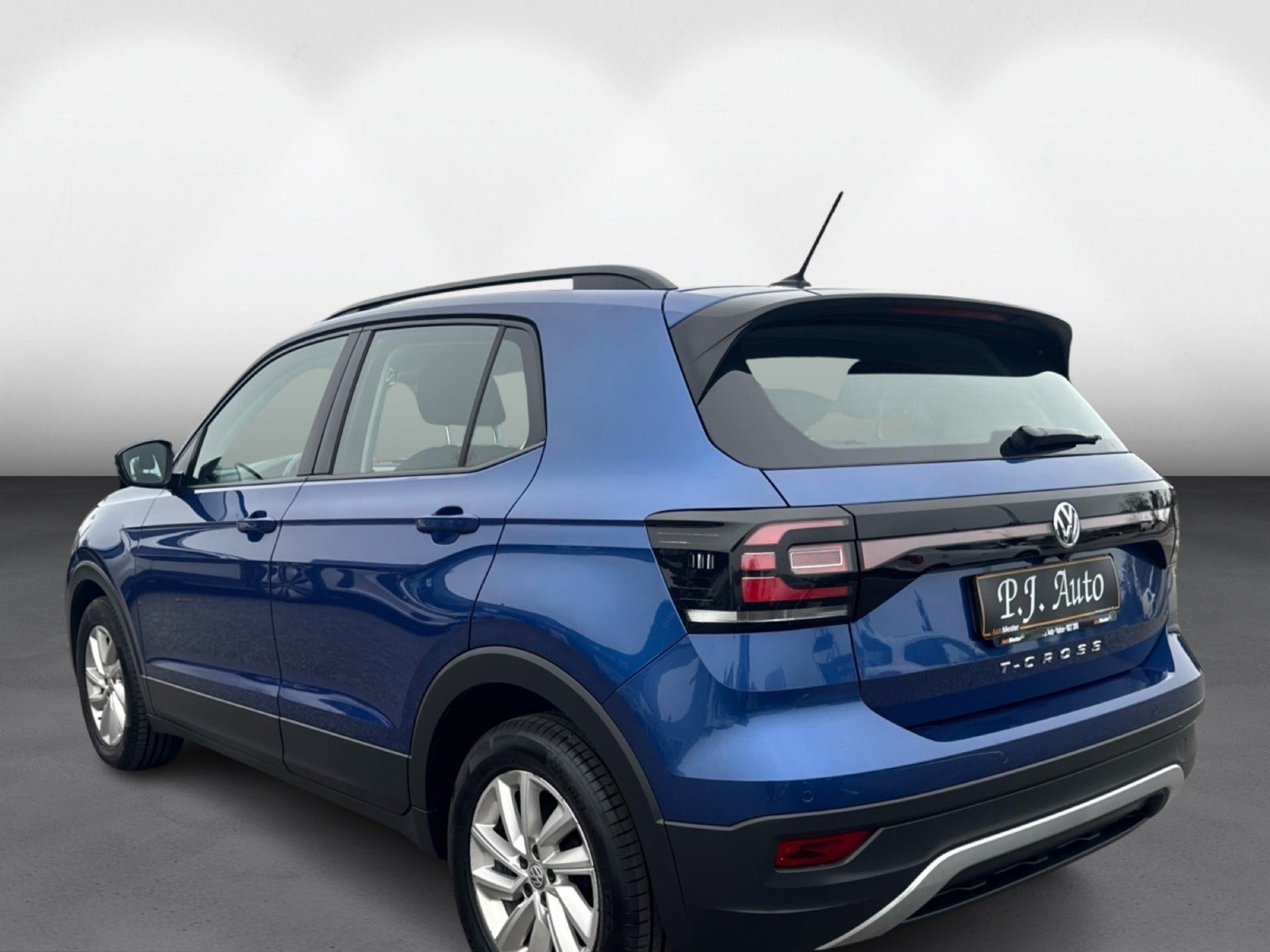 Blå VW T-Cross fra 2019