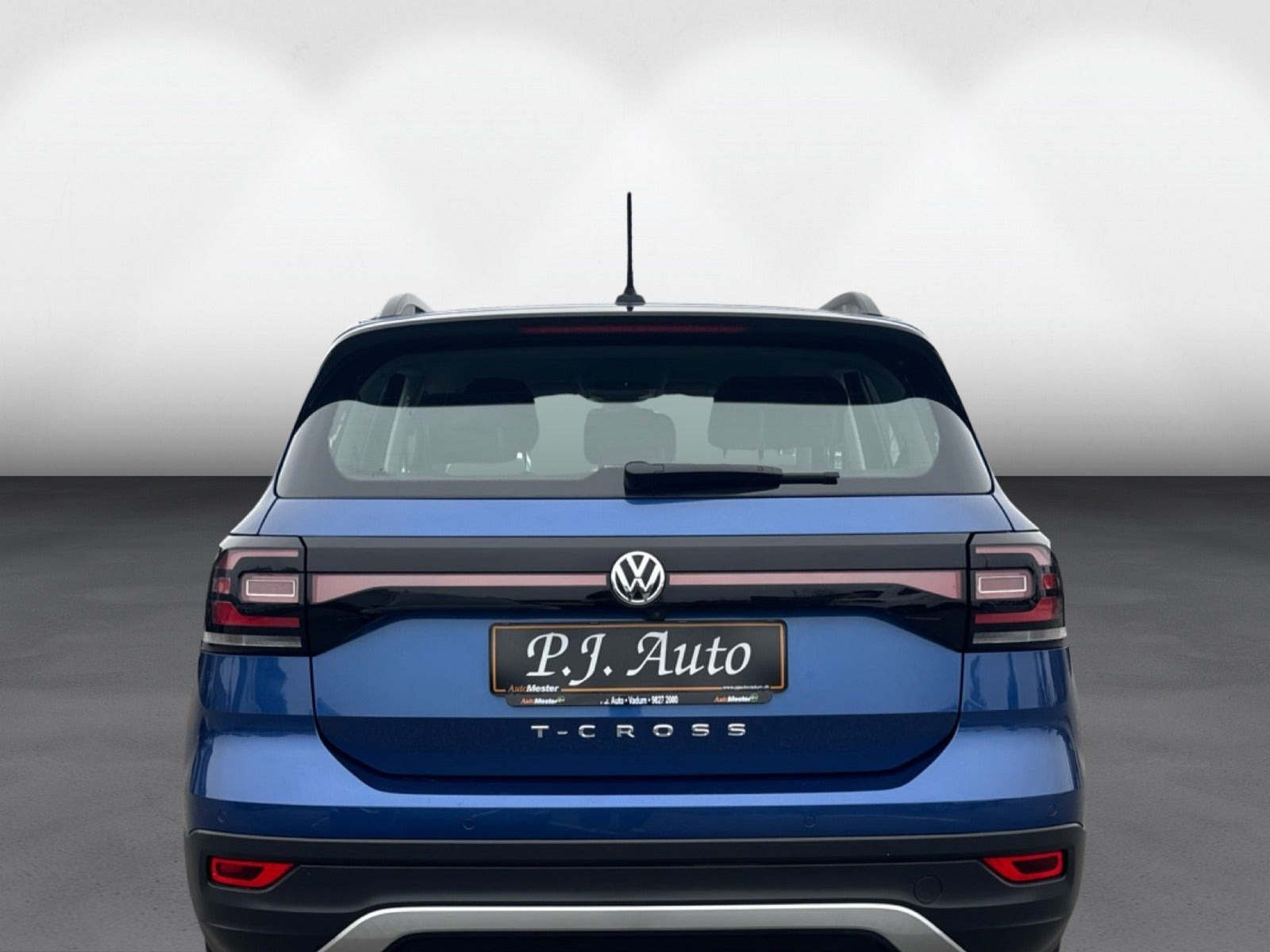 Blå VW T-Cross fra 2019