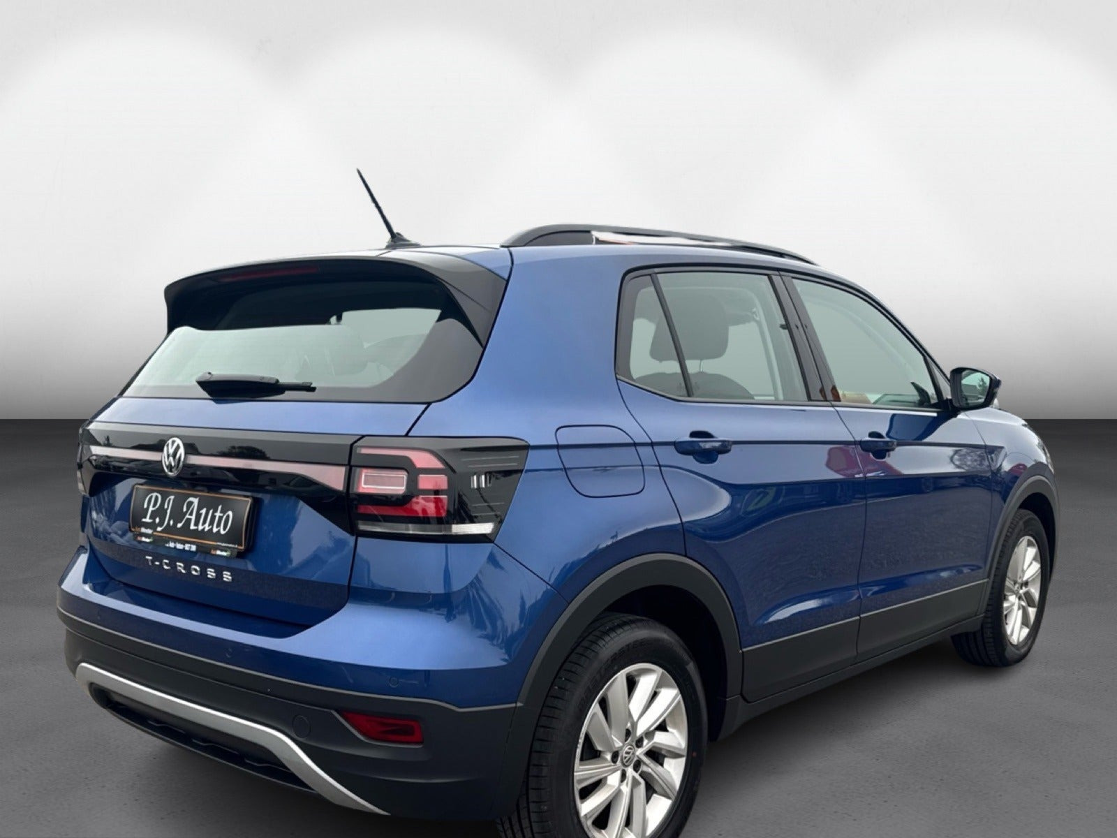 Blå VW T-Cross fra 2019