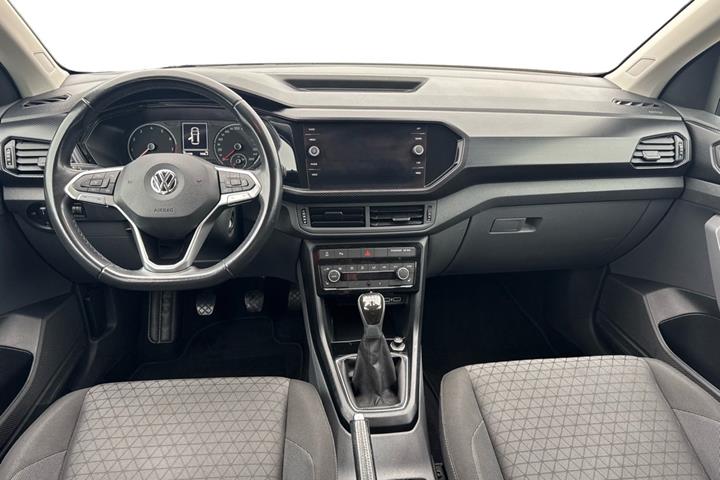 Blå VW T-Cross fra 2019