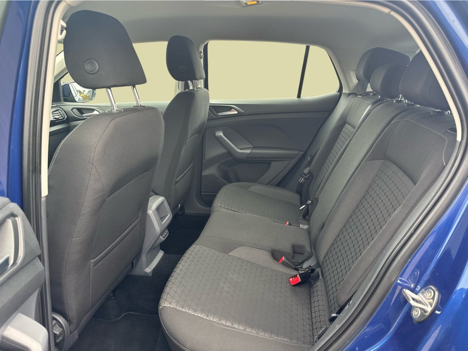 Blå VW T-Cross fra 2019