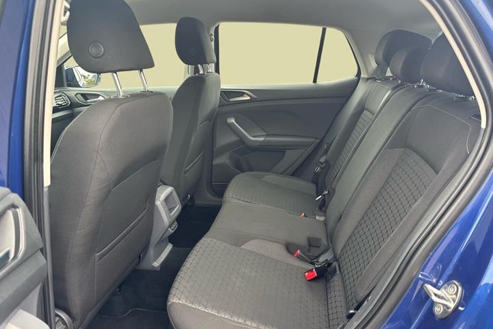 Blå VW T-Cross fra 2019