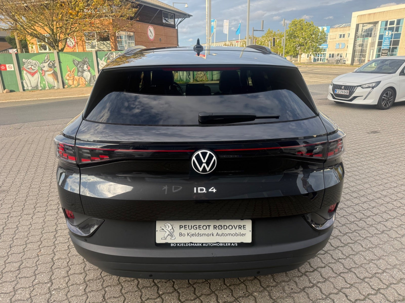 Rød VW ID.4 fra 2022