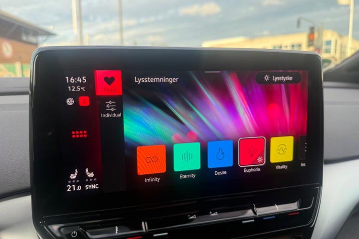 Rød VW ID.4 fra 2022