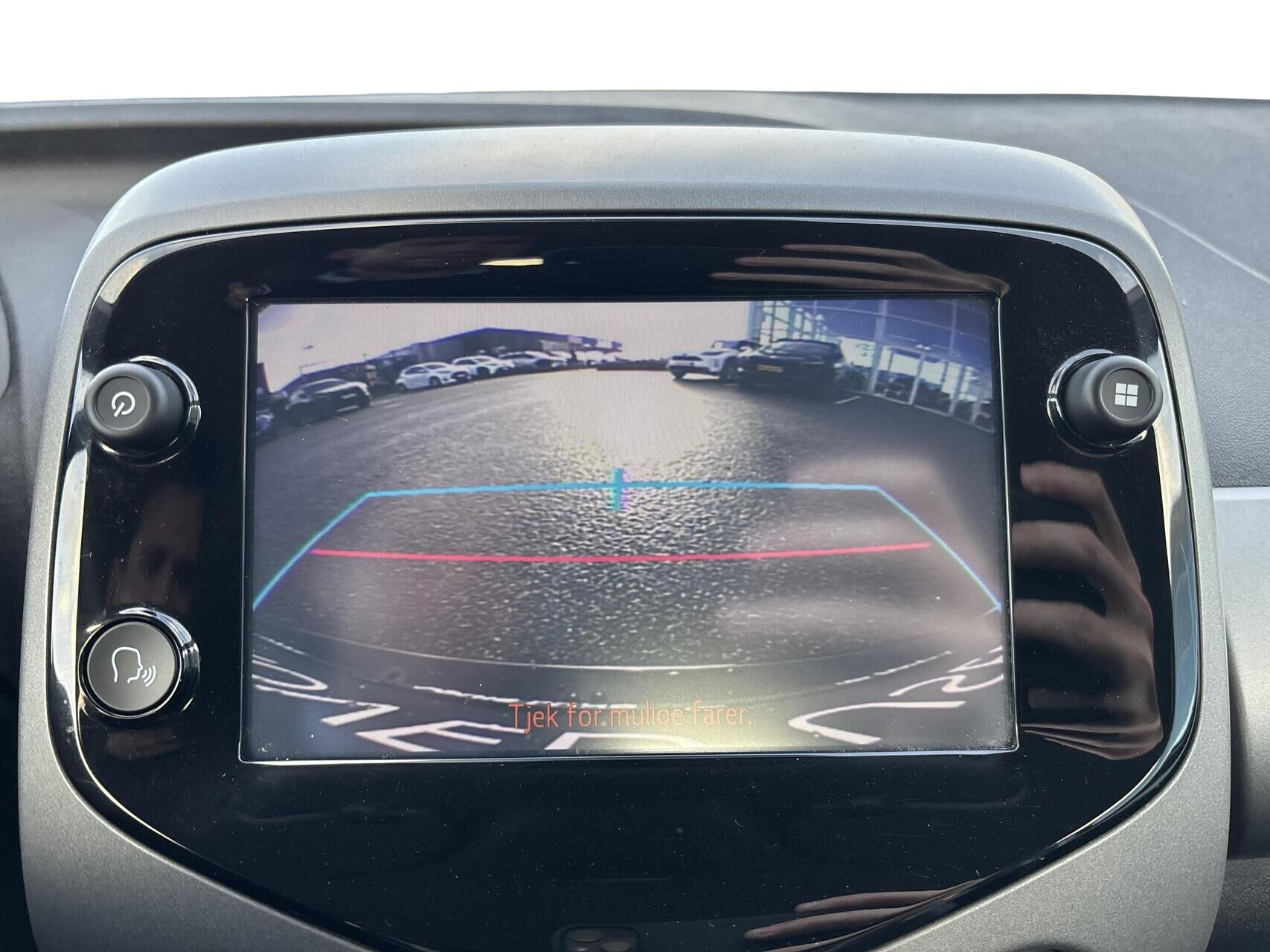 Hvid Toyota Aygo fra 2019