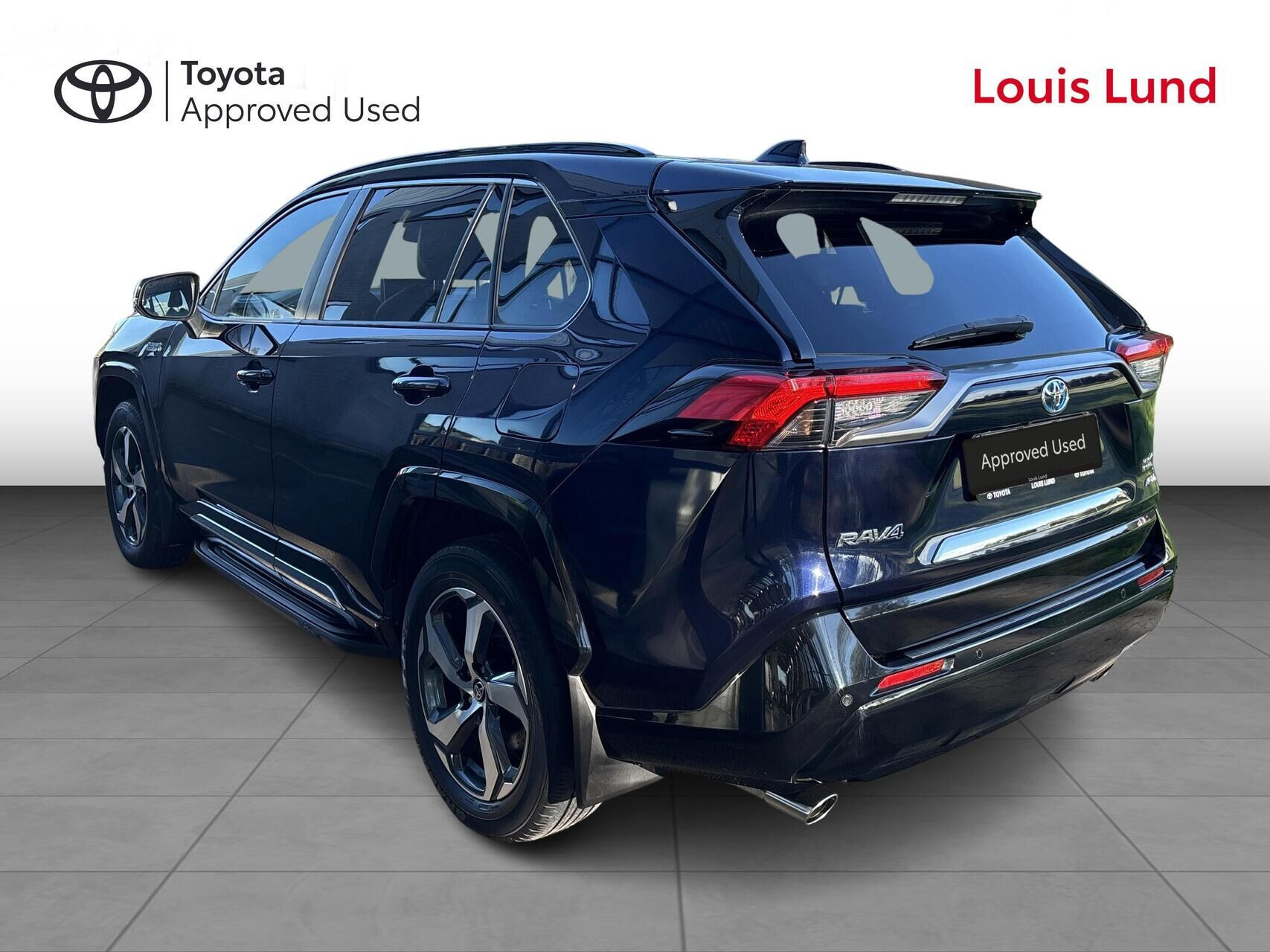 Blå Toyota RAV4 Plug-in fra 2021
