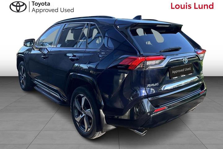 Blå Toyota RAV4 Plug-in fra 2021