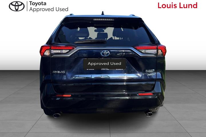 Blå Toyota RAV4 Plug-in fra 2021